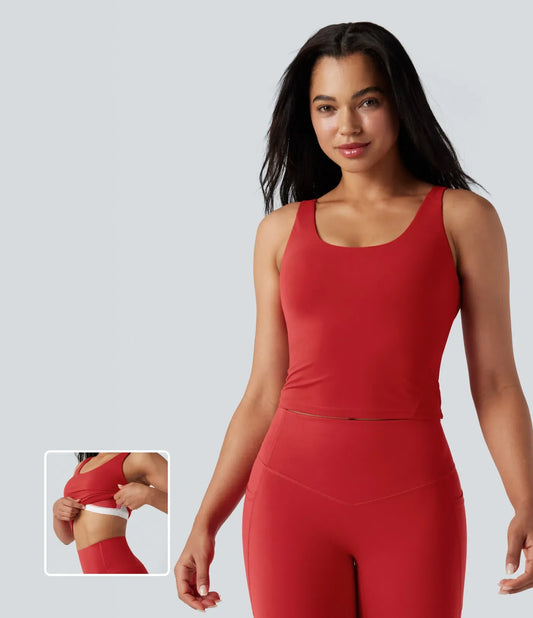 UltraSculpt™ U Neck Training Tank Top