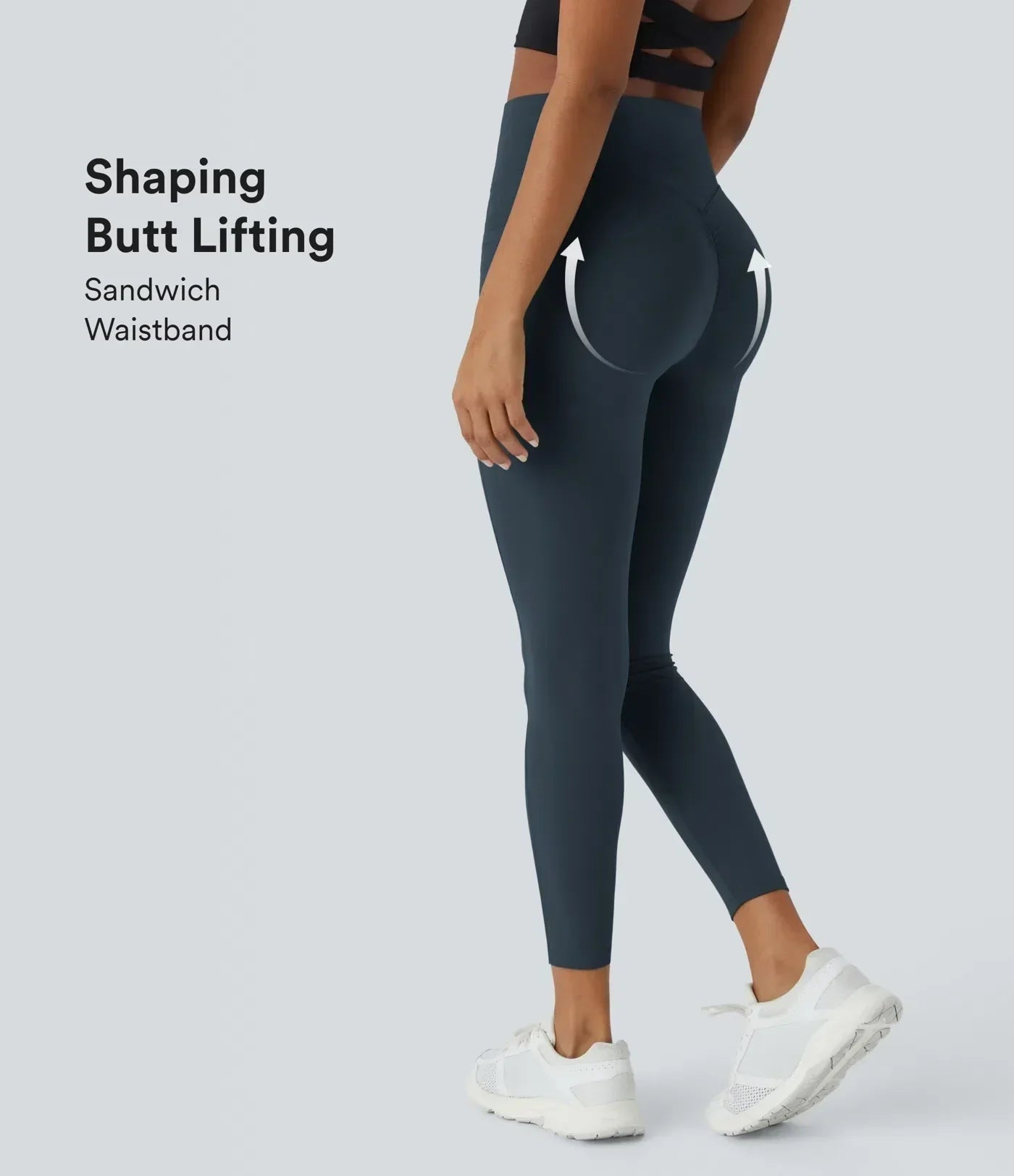 UltraSculpt™ SoCinched High-Waist Tummy Control Butt-Lifting Leggings with Pockets