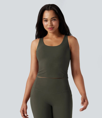 UltraSculpt™ U Neck Training Tank Top